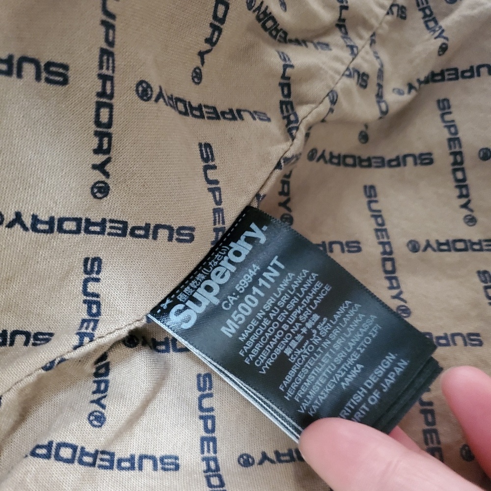 Super Dry Utility Jacket Size Medium - image 6